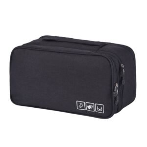 Travel Waterproof Storage Bag Underwear Storage Finishing Bag, Black, Gray, Violet, Wine Red, Sky Blue, Navy