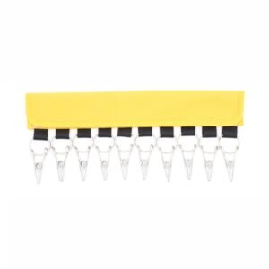Portable Fabric Coat Hanger Hat Self-Adhesive Clip Travel Clothes Socks Foldable Hanger, Diving Material, Flannel