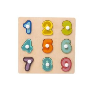 2 PCS Wooden Number Shape Matching Board, Digital Cognition, Shape Cognition