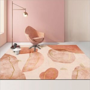 Modern Abstract Geometric Living Room Rug Coffee Table Cushion, 80x200cm, 120x160cm