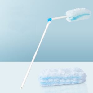 Disposable Household Vacuum Retractable Feather Duster, Style:, Long Handle+2 Clothes, Long Handle+4 Clothes, Long Handle+6 Clothes, Long Handle+12 Clothes, With Base+2 Clothes, With Base+4 Clothes, With Base+6 Clothes, With Base+12 Clothes