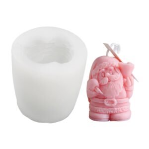 DIY Christmas Candle Aromatherapy Gypsum Silicone Mold, Shape:, Santa, Simple Christmas Tree, Triangular Christmas Tree, Christmas Gift, Single Stereo, Snow House 3, Single Christmas Cylinder, Origami Christmas Tree, 8 Cone Contest Christmas Tree...