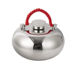 One-piece Cover 304 Stainless Steel Soup Pouch Hand Warmer Hot Water Bottle, 13cm, 15cm, 18cm, 20cm