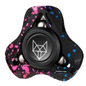 Metal Fingertip Gyroscopic Fox EDC Stress Relief Toy, Fox(Colorful)