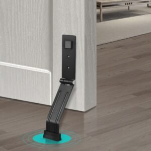 Magnetic Door Stopper Pedal Opening And Closing Door Catch For Bottom of Door, Magnetic Door Stopper Black, Magnetic Door Stopper White