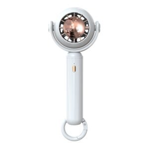 YL-005 Small Outdoor Handheld Fan with Carabiner Desktop Portable Mini Fan, YL-005 (White), YL-005 (Green), YL-005 (Pink)
