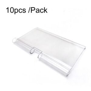10pcs /Pack Label Strip Supermarket Display Price Sign, 40 x 60mm, 40 x 80mm, 40 x 100mm