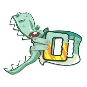 DIY Mechanical Dinosaur Children Toy Material Kit Kindergarten Teaching Aids, Dinosaur
