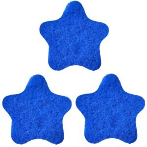 Washing Machine Lint Remover Pet Hair Absorber Drum Cleaner, Blue