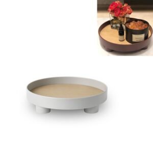 Multifunctional Storage Fruit Tay Cup Perfume Debris Desktop Decoration Plate Tray
