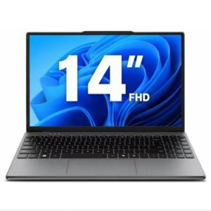 E140C 14 inch Lightweight Laptop, 8GB+256GB, Windows 11 Intel Alder Lake N100 Quad Core, US Plug