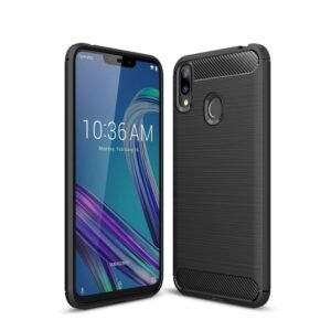 Brushed Texture Carbon Fiber Shockproof TPU Case for ASUS ZenFone Max (M2), For ASUS ZenFone Max (M2)