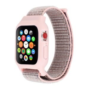 For Apple Watch Ultra 49mm&Watch Ultra 2 49mm / Series 10 46mm / 9&8&7 45mm / SE 3&SE 2&6&SE&5&4 44mm / 3&2&1 42mm Nylon Watch Band with Hook and Loop Fastener, For Apple Watch Ultra 49mm / Series 8&7 45mm / SE 2&6&SE&5&4 44mm / 3&2&1 42mm...