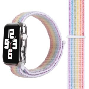 Magic Paste Nylon Watch Band for Apple Watch Series 3 & 2 & 1 42mm, For Series 3 & 2 & 1 42mm
