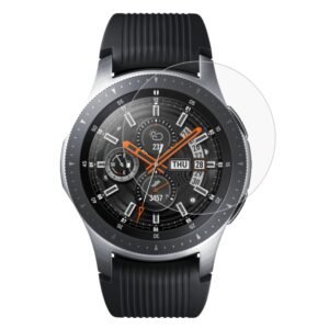 ENKAY Hat-Prince 0.2mm 9H 2.15D Curved Edge Tempered Glass Film for Galaxy Watch 46mm, Tempered Glass/46mm, 2 PCS Tempered Glass/46mm