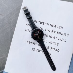 For Samsung Galaxy Watch 22mm Smart Watch Universal Double-sided Leather Small Watch Band, 22mm