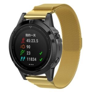 For Garmin Fenix 7X Milanese Watch Band, For Garmin Fenix 7X