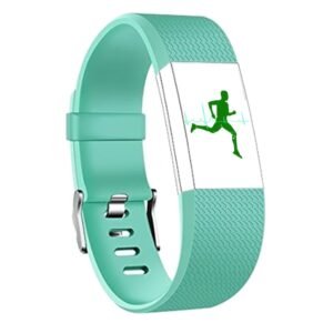 Square Pattern Adjustable Sport Watch Band for FITBIT Charge 2, Size: S, 10.5x8.5cm, S, Mint Green, Coral Red, S, Navy Blue, S, Dark Purple, S, Purple, S, Cyan, S, Pink, S, Red, S, Green, S, Rose Red, S, Grey, S, Blue, S, White, S, Aurora Blue, S, Blac...