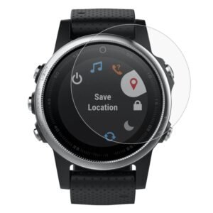 2 PCS ENKAY Hat-Prince for Garmin Fenix 5S Smart Watch 0.2mm 9H Surface Hardness 2.15D Explosion-proof Tempered Glass Screen Film