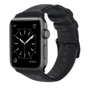 Oil Wax Genuine Leather Strap Watchband, For Apple Watch Series 8&7 41mm / SE 2&6&SE&5&4 40mm / 3&2&1 38mm, For Apple Watch Series 7 41mm / 6 & SE & 5 & 4 40mm / 3 & 2 & 1 38mm...