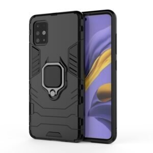 Shockproof PC + TPU Protective Case with Magnetic Ring Holder, For Galaxy A51, For Huawei Honor V30, For Galaxy A71, For Vivo V17 (India)