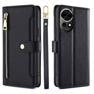 Sheep Texture Cross-body Zipper Wallet Leather Phone Case, For Huawei nova 12 5G, For Huawei nova 11 Pro 4G / 11 Ultra 4G, For Huawei nova 11 4G