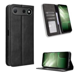 Magnetic Buckle Retro Texture Leather Phone Case, For Tecno Spark 50 5G, For Tecno Pova Curve 2 5G, For Tecno Spark 50 4G, For Tecno Camon 50 Pro 4G, For Tecno Camon 50 4G, For Tenco Spark Go 3, For Tecno Spark Slim, For Tecno Spark 40C...