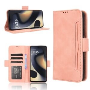 Skin Feel Calf Texture Card Slots Leather Phone Case, For Motorola Edge 2024 5G, For Motorola Edge 50 Ultra / Moto X50 Ultra, For Motorola Edge 50 Pro, For Motorola Edge 50 Fusion, For Motorola Moto G04 / G24, For Motorola Moto G34 5G...