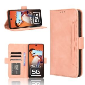 Skin Feel Calf Texture Card Slots Leather Phone Case, For Infinix Hot 30 5G X6832, For Infinix Smart 7 Plus, For Infinix Note 30 5G, For Infinix Smart 7 HD X6516, For Infinix Note 30i, For Infinix Note 30 Pro, For Infinix Note 30 4G...