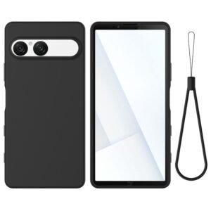 Solid Color Liquid Silicone Dropproof Full Coverage Phone Case, For Sony Xperia 10 VII, For Sony Xperia 1 VII, For Sony Xperia 10 VI, For Sony Xperia 1 VI, For Sony Xperia 5 V, For Sony Xperia 1 V, For Sony Xperia 10 V