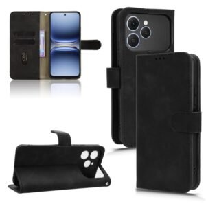 Skin Feel Magnetic Flip Leather Phone Case, For Tecno Spark 40 4G, For Tecno Pova 7 Ultra 5G, For Tecno Spark Go 2 4G, For Tecno Pova Curve 5G, For Tecno Camon 40 Premier, For Tecno Camon 40, For Tecno Spark 30 Pro 4G, For Tecno Spark Go 2025 / Spark G...