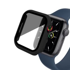Frosted PC + Anti-spy Tempered Film Integrated Watch Protective Case, For Apple Watch SE 2025 / 2023 / 2022 44mm, For Apple Watch SE 2025 / 2023 / 2022 40mm, For Apple Watch Ultra 3 / 2 / 1 49mm, For Apple Watch 9 / 8 45mm, For Apple Watch 9 / 8 41mm...