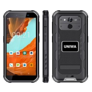 UNIWA F963 Pro Rugged Smart Phone, 4GB+64GB, 5.5 inch Android 13, Unisoc T606 Octa Core, NFC, Fingerprint Unlock, 4G Network, US Plug, 4GB+64GB, US Plug