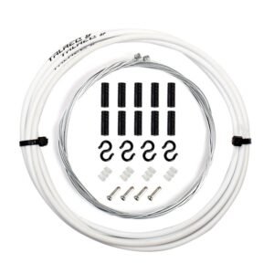 7 in 1 Universal PVC Bicycle Variable Speed Cable Tube Set, Universal
