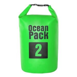 Outdoor Waterproof Bag Dry Sack PVC Barrel Bag, Capacity: 2L, Capacity: 2L (Green), Capacity: 2L (Sky Blue), Capacity: 2L (Yellow), Capacity: 2L (Black), Capacity: 2L (Dark Blue), Capacity: 2L (Orange), Capacity: 2L (Pink)