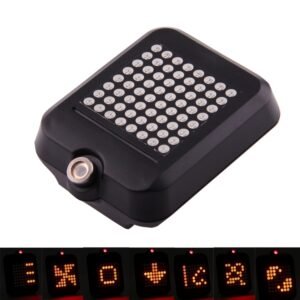 Bicycle Intelligent Wireless Control USB Rechargeable Turn Signal Light Bike Rear Brake Light with Laser & Mount Holder Strap