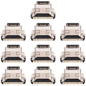 For vivo X60 / X60t V2045 V2046A V2085A 10pcs Charging Port Connector