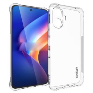ENKAY Hat-Prince Transparent TPU Shockproof Phone Case, For TCL K70 Nxtpaper 5G, For TCL K70 Power 4G, For TCL NxtPaper 70 Pro, For TCL 503 4G, For TCL 50 LE 4G, For TCL 50 5G, For TCL 50 SE 4G, For TCL 501 4G, For TCL 505 4G, For TCL 40 XE 5G...