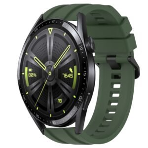 Long & Short Sports Solid Color Silicone Watch Band Set, For Huawei Watch GT Runner, For Huawei Watch 3 Pro, For Huawei Watch 3, For Honor Watch GS Pro