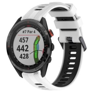 Sports Two-Color Silicone Watch Band, For Garmin Approach S62, For Garmin Fenix 6 Pro, For Garmin Fenix 5, For Garmin Fenix 5 Plus