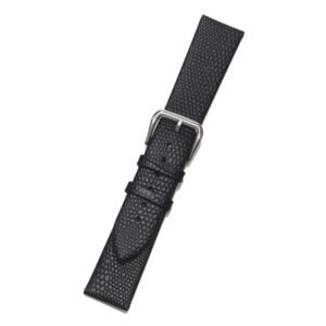 Thin Watch Chain With Calfskin Lizard Pattern Strap, Strap Width 12mm, Strap Width 14mm, Strap Width 16mm, Strap Width 18mm, Strap Width 20mm