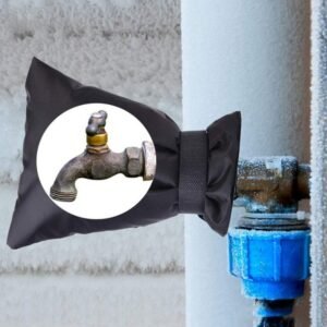 Oxford Cloth Winter Outdoor Faucet Frost Protection Cover, Hook and Loop Fastener Model, Rope Model