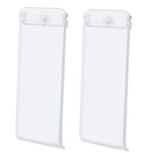 For Nintendo Switch Console 2pcs Replacement Kickstand Back Shell Holder, Transparent White, Black, White, Red, Blue