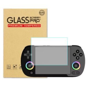 For ANBERNIC RG40XX H Console Screen Protector 9H Hardness Tempered Glass HD Clear Anti-Scratch Film